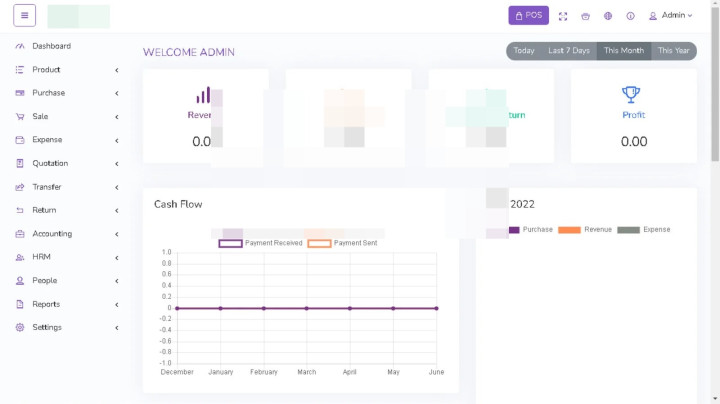 Point of sales system (POS) (Php Laravel)